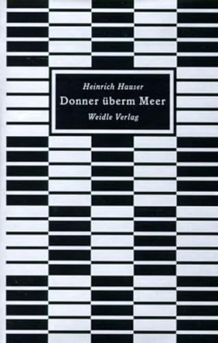 9783931135584: Donner berm Meer