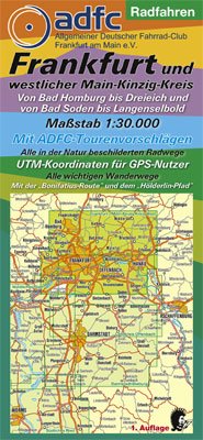 Stock image for Frankfurt und westlicher Main-Kinzig-Kreis 1 : 30 000. Radfahren: Von Bad Homburg bis Dreieich und v for sale by medimops