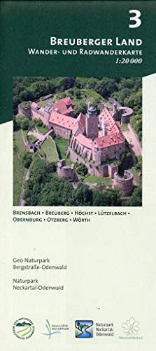 Stock image for Blatt 3, Breuberger Land: Wander- und Radwanderkarte 1:20.000. Mit Brensbach, Breuberg, Hchst, Ltzelbach, Obernburg, Otzberg und Wrth (Odenwald . und Naturpark Neckartal-Odenwald) for sale by medimops