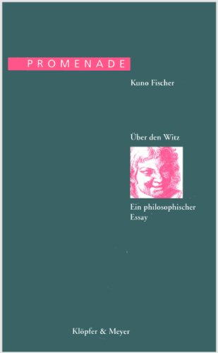 Imagen de archivo de Promenade. ber den Witz: Ein philosophischer Essay a la venta por medimops