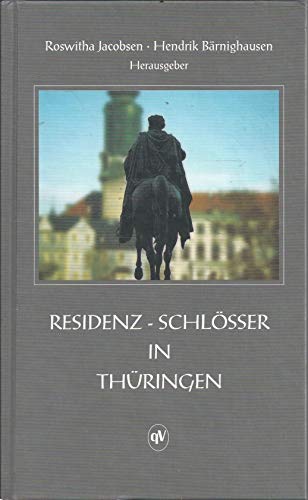 Beispielbild fr Residenz-Schlsser in Thringen zum Verkauf von medimops