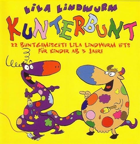 Beispielbild fr Lila Lindwurm - Kunterbunt: 22 buntgemischte Lila Lindwurm Hits fr Kinder ab 3 Jahre zum Verkauf von medimops