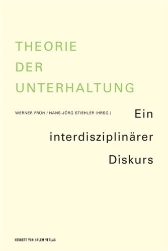 Theorie der Unterhaltung. Ein interdisziplinärer Diskurs - Früh Werner, Stiehler Hans J, Bosshardt Louis, Brosius Hans B, Gehrau Volker, Giegler Helmut, Lambert Frédéric, Mikos Lothar, Schmidt Siegfried J, Schwab Frank, Vorderer Peter, Weber René, Wenger Christian