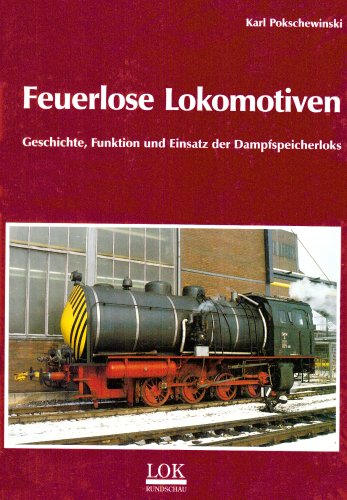 Beispielbild fr Feuerlose Lokomotiven: Geschichte, Funktion und Einsatz der Dampfspeicherloks [Gebundene Ausgabe] Eisenbahn Dampfspeicherlok Dampflok Rangierlok Loks Feuerlose Lokomotive Schienenfahrzeuge Dampflokomotive Dampfspeicherlokomotiven Karl Pokschewinski (Autor) Eisenbahn Dampfspeicherlok Technik Dampflok Rangierlok Loks Feuerlose Lokomotiven Engagiert schreibt der Autor ber dieses Eisenbahn-Spezialgebiet. Feuerlose Lokomotiven oder Dampfspeicherloks haben nicht gerade ein faszinierendes Aussehen. Eher selten lassen sie die Herzen eingefleischter Eisenbahn Fans hher schlagen. Mancher Leser mag sich eher fr die Technik und die Grnde interessieren, weshalb gerade diese Dampflok-Gattung teilweise bis heute wirtschaftlich ihre Dienste als Rangierlok tut. Der Autor kommt dem entgegen, nicht indem er aufregende Lok-Fotos zeigt (was bei Dampfspeicherloks ohnehin kaum gelingt), sondern weil er kurz und bndig die verblffend einfache Technik der Loks, ihre Berechnung sowie Details zu ihrem wirts zum Verkauf von BUCHSERVICE / ANTIQUARIAT Lars Lutzer