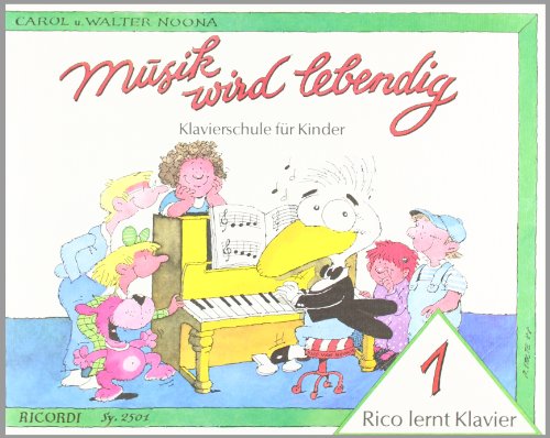 Stock image for Musik Wird Lebendig Rico Lernt Klavier 1 for sale by PBShop.store US