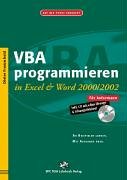 Stock image for VBA programmieren in Excel und Word 2000/2002 for sale by medimops