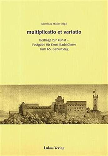 Beispielbild fr multiplicatio et variatio von Matthias Mller zum Verkauf von BUCHSERVICE / ANTIQUARIAT Lars Lutzer