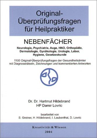 Stock image for Original-berprfungsfragen fr Heilpraktiker Nebenfcher for sale by medimops