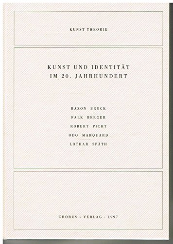 9783931876098: Kunst Und Identitat Im 20. Jahrhundert