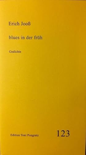 Beispielbild fr blues in der frh: Gedichte (Heftreihe) zum Verkauf von medimops