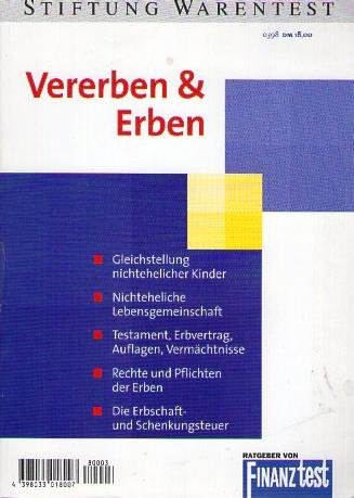 9783931908454: Vererben & Erben - Backhaus, Beate