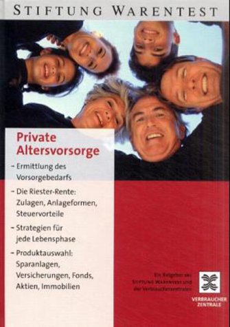 Beispielbild fr Private Altersvorsorge zum Verkauf von Bernhard Kiewel Rare Books
