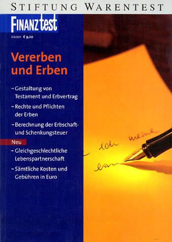 Beispielbild fr Vererben und Erben zum Verkauf von Leserstrahl  (Preise inkl. MwSt.)