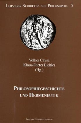 Imagen de archivo de Philosophiegeschichte und Hermeneutik a la venta por Norbert Kretschmann
