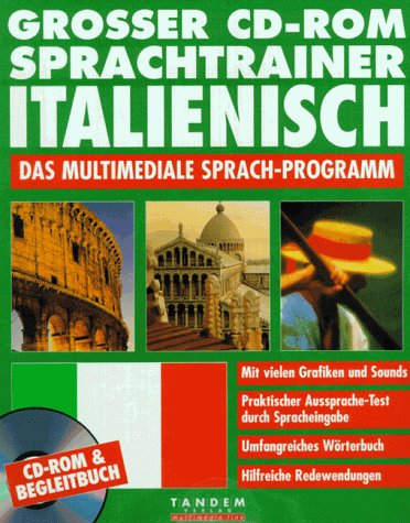 Beispielbild fr Groer CD-ROM Sprachtrainer - Italienisch - Das Multmediale Sprach-Programm - - CD-ROM und Begleitbuch - zum Verkauf von Martin Preu / Akademische Buchhandlung Woetzel