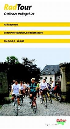 Radtour Östliches Ruhrgebiet: Radwegenetz, Sehenswürdigkeiten, Freizeitangebote, 1:40000