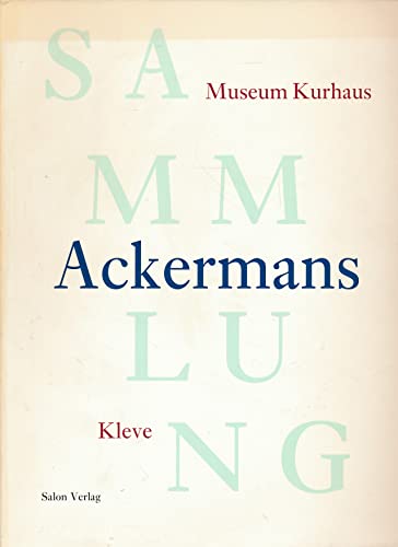 Beispielbild fr Sammlung Ackermanns. zum Verkauf von Antiquariat Eule