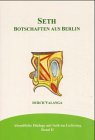 Beispielbild fr Abendliche Dialoge mit Seth im Lichtring. Spirituelle Lebensberatung: Seth, Botschaften aus Berlin, Bd.2, Seth-Abende vom Juli-Dezember 1995 zum Verkauf von medimops