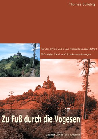 9783932354014: Zu Fu durch die Vogesen