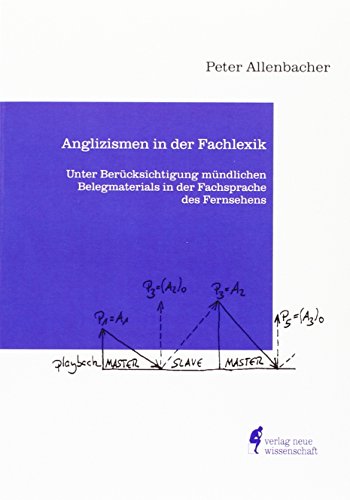 9783932492167: Anglizismen in der Fachlexik