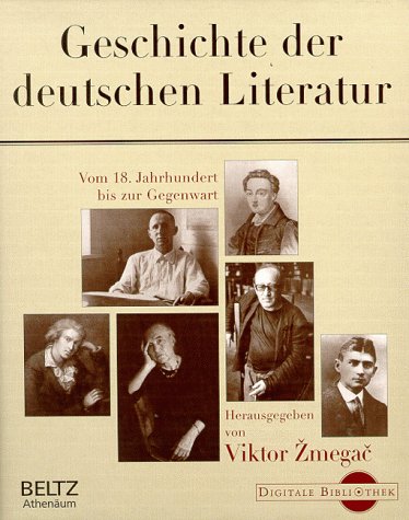 Beispielbild fr Geschichte der deutschen Literatur vom 18. Jahrhundert bis zur Gegenwart (Digitale Bibliothek, Bd 24) (CD-ROM) zum Verkauf von Antiquariat Gerd Pickener