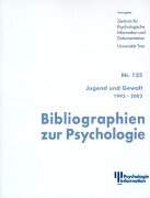 Imagen de archivo de Jugend und Gewalt. 1993 - 2002. Bibliographien zur Psychologie 125 a la venta por medimops