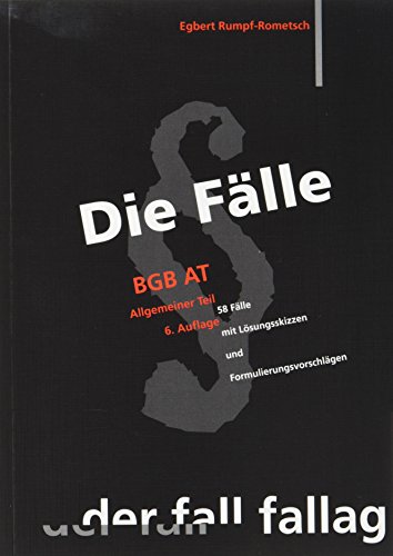 Rumpf-Rometsch, E: Faelle/BGB AT - Rumpf-Rometsch, Egbert