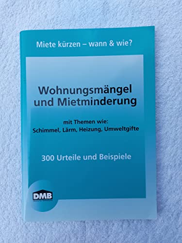 Stock image for Wohnungsmngel und Mietminderung for sale by medimops