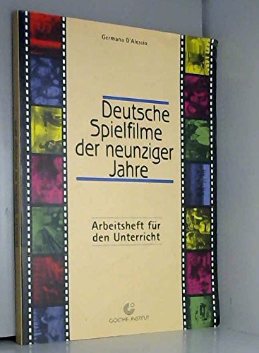 Imagen de archivo de Deutsche Spielfilme der neunziger Jahre: Arbeitsheft für den Unterricht a la venta por HPB-Red