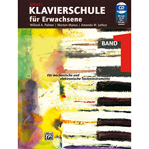 9783933136084: alfred"s klavierschule fur erwachsene 1