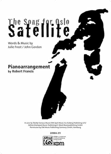 9783933136770: Satellite the song for oslo eurovision song contest pv sheet