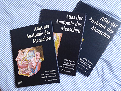 Stock image for Atlas der Anatomie des Menschen in 3 Bnden. Band 1: Kopf und Hals Band 2: Rumpf und Eingeweide Band 3: Obere und untere Extremitt [Gebundene Ausgabe] von Frank H. Netter (Autor), John T Hansen bersetzer: Attila J Olah, Otfried Mller Novartis Frank Henry Netter Neuroanatomie for sale by BUCHSERVICE / ANTIQUARIAT Lars Lutzer