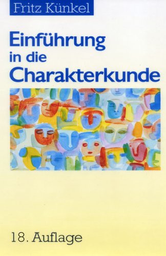 9783933203779: Einfhrung in die Charakterkunde