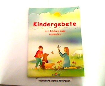 Stock image for Kindergebete mit Bildern zum Ausmalen Kocher, Hans for sale by tomsshop.eu