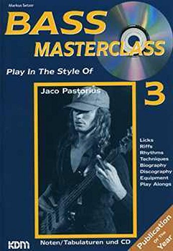 Imagen de archivo de Bass Masterclass 3 a la venta por Revaluation Books