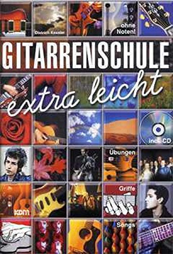 Stock image for Gitarrenschule extra leicht: bungen, Griffe, Songs (Buch & CD) for sale by medimops