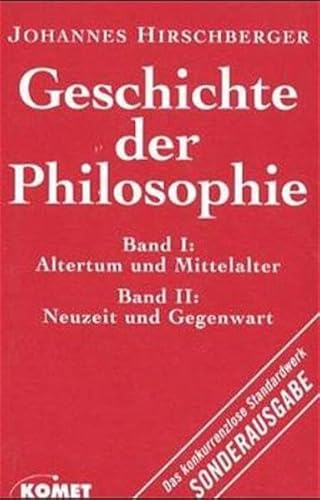 Imagen de archivo de Geschichte Der Philosophie a la venta por Half Price Books Inc.