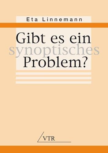 Beispielbild fr Gibt es ein synoptisches Problem? zum Verkauf von medimops