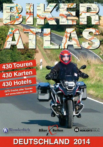 Beispielbild fr Biker-Atlas Deutschland 2014 zum Verkauf von medimops