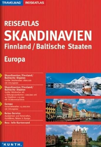 Beispielbild fr Travelmag Reiseatlas Skandinavien 1 : 800 000. Finnland / Baltische Staaten. Europa 1 : 4 000 000. zum Verkauf von Buchmarie