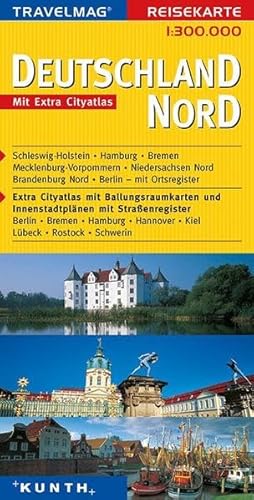 Imagen de archivo de Reisekarte : Deutschland Nord a la venta por medimops