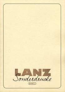 Lanz-Sonderdrucke II: Teil 2 - NA