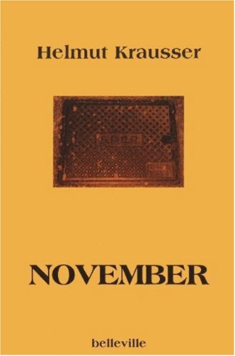 Stock image for November. [Tagebuch des November 1998]. for sale by Steamhead Records & Books
