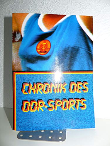 9783933544353: Chronik des DDR-Sports (Livre en allemand)