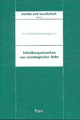 Beispielbild fr Scheidungsursachen aus soziologischer Sicht zum Verkauf von medimops