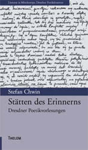 9783933592590: Sttten des Erinnerns