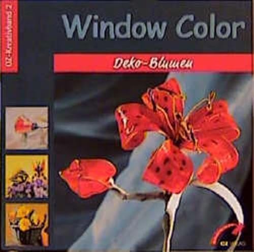 Stock image for Window Color Deko-Blumen (OZ-Kreativband) Landa, Norbert for sale by tomsshop.eu