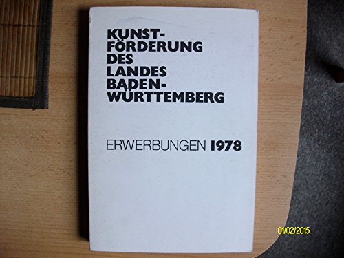 Beispielbild fr Kunstfrderung des Landes Baden-Wrttemberg : Erwerbungen 1997-2000 zum Verkauf von Buchpark