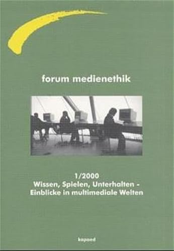 9783934079083: Wissen, Spielen, Unterhalten: Einblicke in multimediale Welten