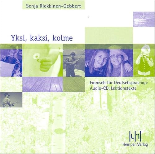 9783934106253: Yksi, kaksi, kolme; Teil 1. Audio-CD: Finnisch fr Deutschsprachige